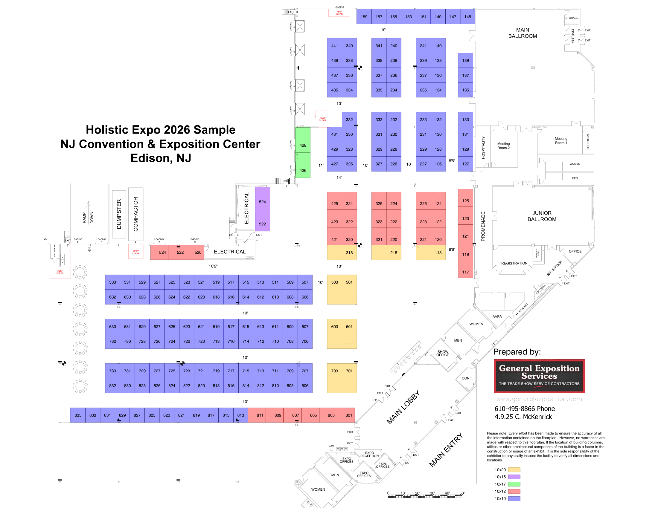Exhibitor Floor Plan