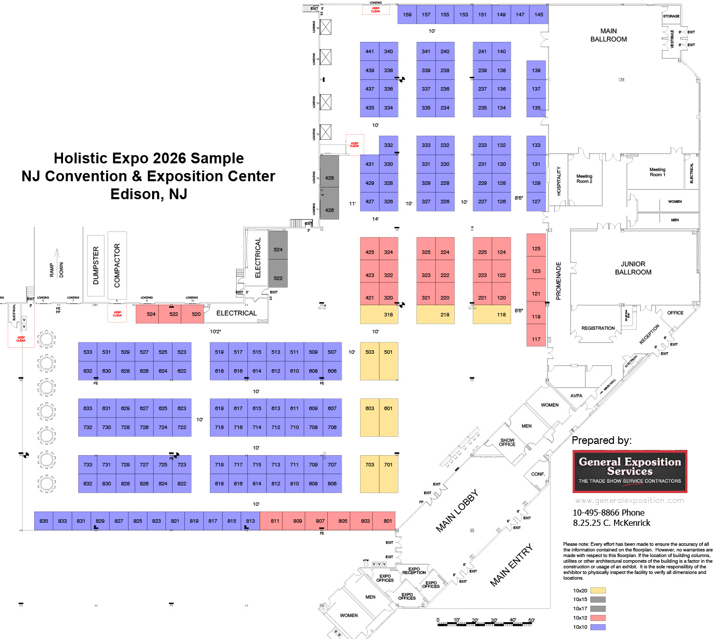 Exhibitor Floor Plan