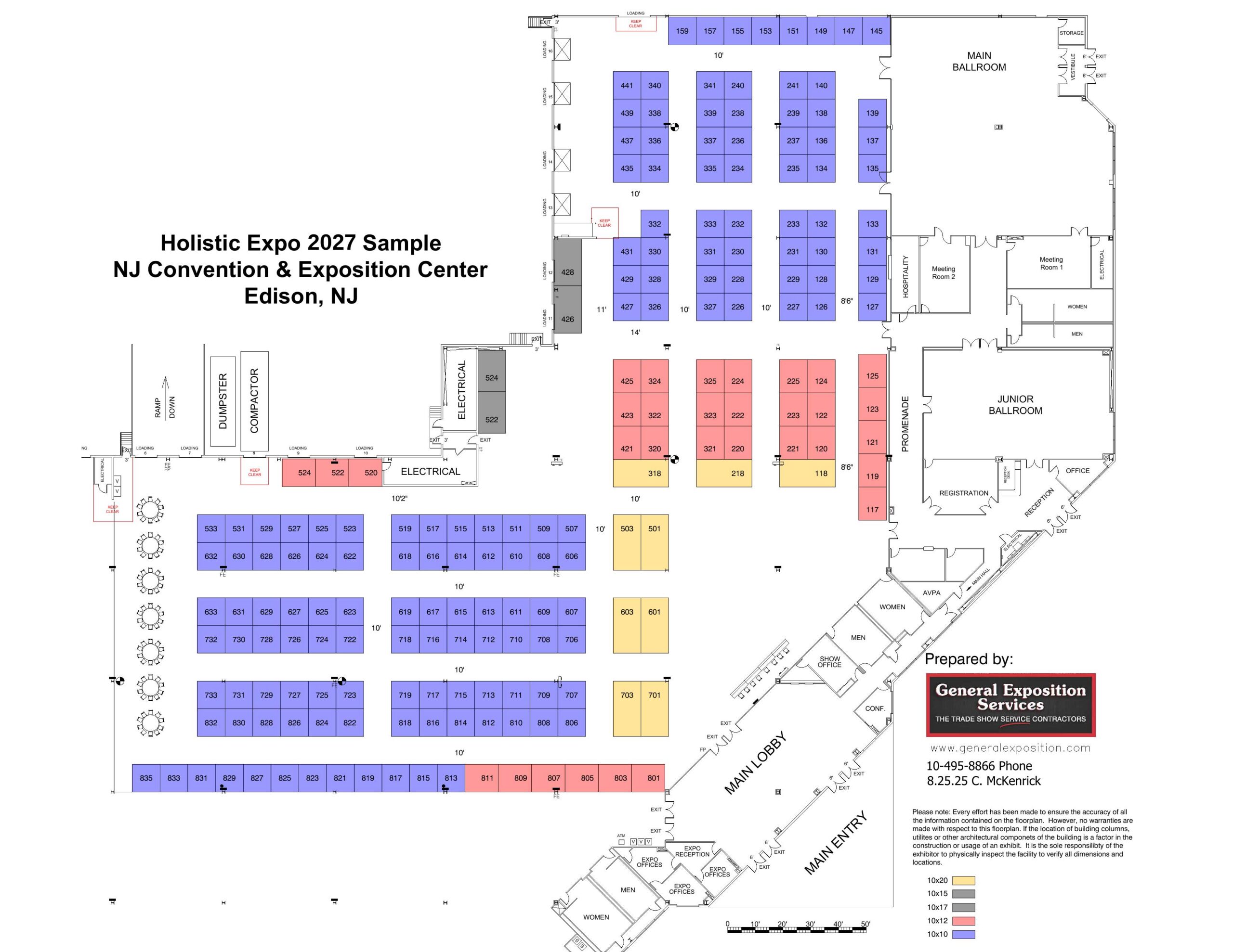 Exhibitor Floor Plan